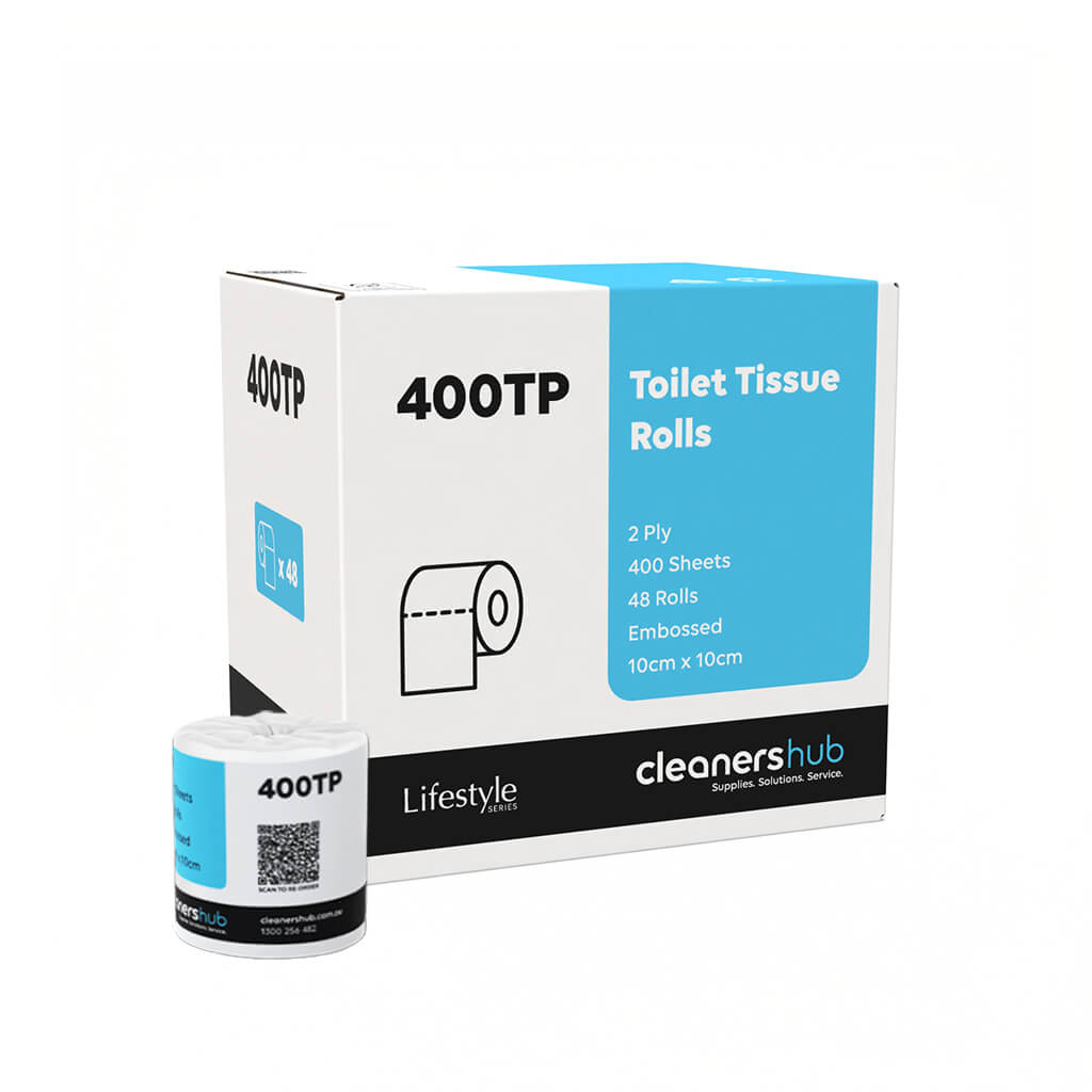 Cleaners Hub Toilet Tissue 2Ply 400 Sheet (48 Rolls)