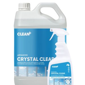 Clean Plus Crystal Clear Premium Glass Surface Cleaner 750ml 2 Clean Plus Crystal Clear Premium Glass Surface Cleaner 750ml 2
