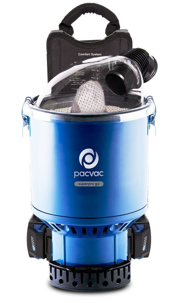New Homepage 5 Pacvac Superpro Go Battery Backpack Vacuum 4