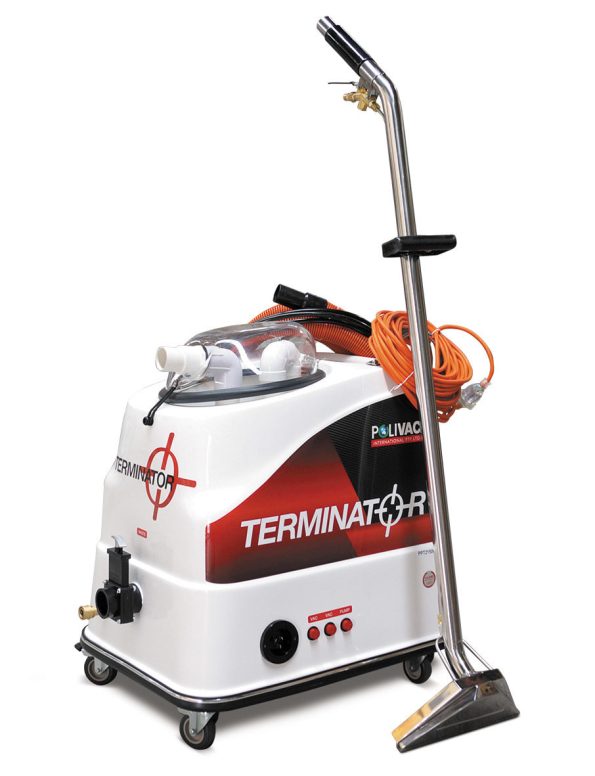New Homepage 3 Polivac Terminator Carpet Extractor With 10m Hoses